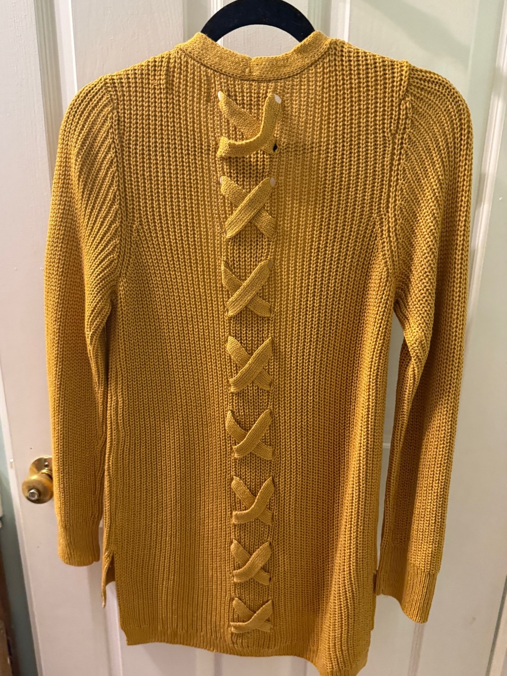 NWT PINQUE lace back knit cardigan, Size Small, stitch fix exclusive